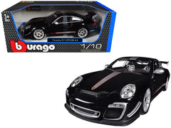 Porsche 911 GT3 RS 4.0 Black 1/18 Diecast Model Car by Bburago