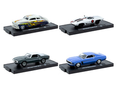 "Auto-Drivers" Set of 4 pieces in Blister Packs Release 122 Limited Edition to 9600 pieces Worldwide 1/64 Diecast Model Cars by M2 Machines