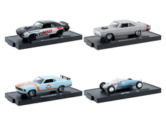 "Auto-Drivers" Set of 4 pieces in Blister Packs Release 131 Limited Edition to 7500 pieces Worldwide 1/64 Diecast Model Cars by M2 Machines