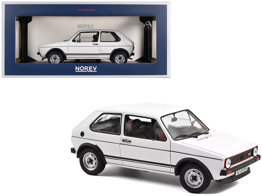 1976 Volkswagen Golf GTI White 1/18 Diecast Model Car by Norev