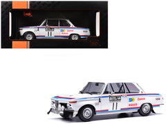 BMW 2002 #11 Achim Warmbold - Jean Todt "RAC Rally" (1973) 1/18 Diecast Model Car by IXO Models