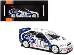 Ford Escort WRC #7 Juha Kankkunen - Juha Repo 2nd Place "RAC Rally" (1998) 1/18 Diecast Model Car by IXO Models