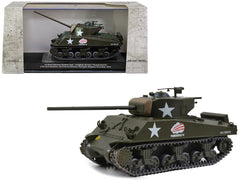 US M4A3 Sherman Medium Tank Creighton Abrams' "Thunderbolt IV" "U.S.A. 37th Tank Battalion 4th Armored Division Bastogne Belgium December 1944" 1/43 Diecast Model by AFVs of WWII