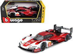 Porsche 963 #5 Dane Cameron - Michael Christensen - Frederic Makowiecki "Porsche Penske Motorsport" "FIA World Endurance Championship" (2023) "Race" Series 1/24 Diecast Model Car by Bburago