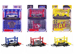 Model Kit 3 piece Car Set Release 75 Limited Edition to 10000 pieces Worldwide 1/64 Diecast Model Cars by M2 Machines