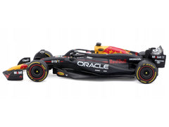 Red Bull Racing RB20 #1 Max Verstappen "Oracle" Formula One F1 World Championship (2024) with Driver Figure and Display Case "Race" Series 1/43 Diecast Model Car by Bburago