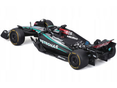 Mercedes-AMG F1 W15 E Performance #63 George Russell "Petronas" Formula One F1 World Championship (2024) "Race" Series 1/43 Diecast Model Car by Bburago