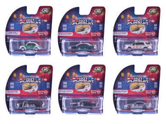 "Hot Pursuit" Series 47 Set of 6 Police Cars 1/64 Diecast Model Cars by Greenlight