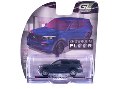 2024 Ford Explorer Stone Blue "Showroom Floor" Series 7 1/64 Diecast Model Car by Greenlight