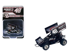 Winged Sprint Car #48 Danny Dietrich "Weikert's Livestock Inc." Gary Kauffman Racing (2024) 1/50 Diecast Model Car by ACME