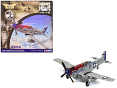 North American P-51D Mustang Aircraft "Jersey Jerk 361st Fighter Squadron Martlesham Heath" United States Army Air Forces "The Aviation Archive" Series 1/72 Diecast Model by Corgi