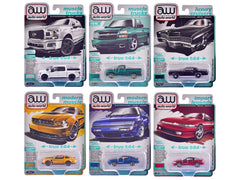 Auto World Premium 2025 Release 1 Set A of 6 pieces 1/64 Diecast Model Cars by Auto World