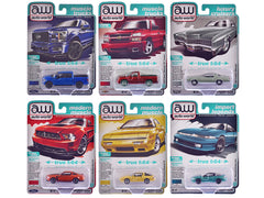 Auto World Premium 2025 Release 1 Set B of 6 pieces 1/64 Diecast Model Cars by Auto World
