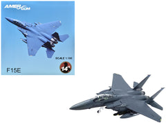 McDonnell Douglas F-15E Strike Eagle Aircraft "492nd Fighter Squadron 48th Fighter Wing RAF Lakenheath England" (2020) United States Air Force Europe 1/100 Diecast Model Airplane