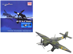 Junkers Ju 87G-2 Stuka Aircraft "WNr. 494193 Tank Buster Stab. SG 2 Slovakia" (1944) German Luftwaffe "Air Power Series" 1/72 Diecast Model by Hobby Master