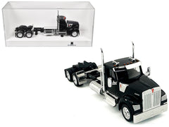 Kenworth W990 2-Axel Day Cab Black 1/87 (HO) Plastic Model Car by HO Logistics