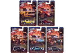 "Vintage Club" 5 piece Set H "Silver" Series Diecast Model Cars by Hot Wheels