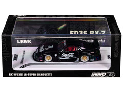 Mazda RX7 (FD3S) LB-Super-Silhouette RHD (Right Hand Drive) #20 "Coca-Cola Zero" Black 1/64 Diecast Model Car by Inno Models