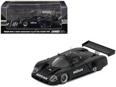 Nissan R89C Matt Black "Le Mans Shakedown Test at Paul Ricard 1988" 1/64 Diecast Model Car by Inno Models
