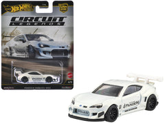 Subaru BRZ Pandem RHD (Right Hand Drive) White Metallic "Circuit Legends" Series Diecast Model Car by Hot Wheels