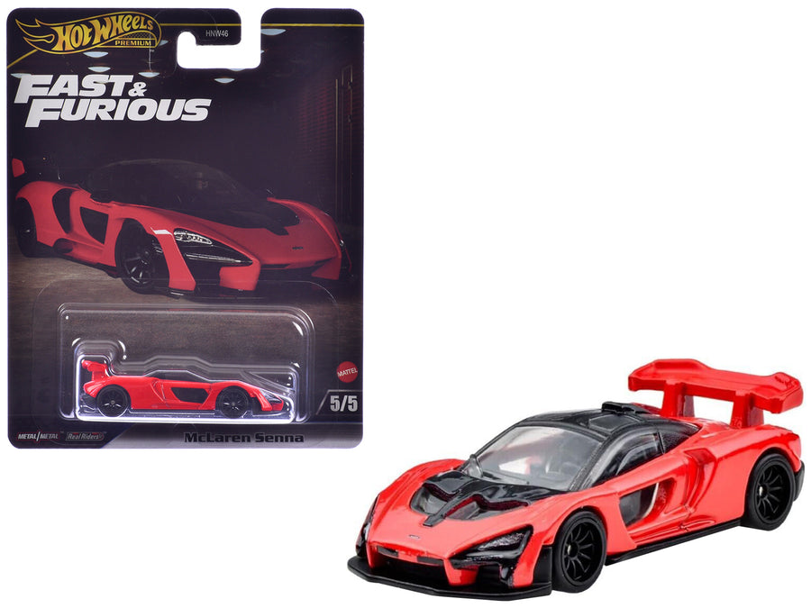 McLaren Senna Red "Fast X" (2023) Movie "Fast & Furious" Series Diecast Model Car by Hot Wheels