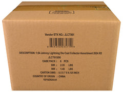 Johnny Lightning Collector's Tin 2024 Set of 6 Cars Release 2 Limited Edition 1/64 Diecast Model Cars by Johnny Lightning