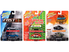 Johnny Lightning "2-Packs" 2024 Release 1 Set B of 6 pieces 1/64 Diecast Model Cars by Johnny Lightning