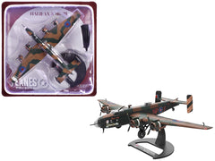 Handley Page Halifax B.MK III Bomber Aircraft "No. 158 Squadron RAF Lissett Yorkshire" Royal Air Force (1944) "Planes of World War II" Series 1/144 Diecast Model Airplane by Luppa