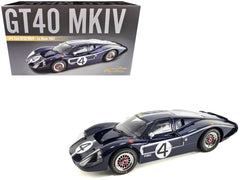Ford GT40 MKIV #4 Denny Hulme - Lloyd Ruby "Holman & Moody" "24 Hours of Le Mans" (1967) "Masterpiece Collection" 1/12 Diecast Model Car by ACME