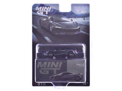McLaren 750S Saros Gray Limited Edition 1/64 Diecast Model Car by Mini GT