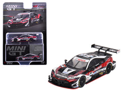 Honda NSX-GT "Type S" GT500 #64 Takuya Izawa - Kakunoshin Ohta "Modulo Nakajima Racing" "Super GT Series" (2023) Limited Edition 1/64 Diecast Model Car by Mini GT