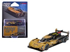 Cadillac V-Series.R #01 Sebastien Bourdais - Scott Dixon - Renger van der Zande "Cadillac Racing" 2nd Place IMSA "12 Hours of Sebring" (2024) Limited Edition 1/64 Diecast Model Car by Mini GT
