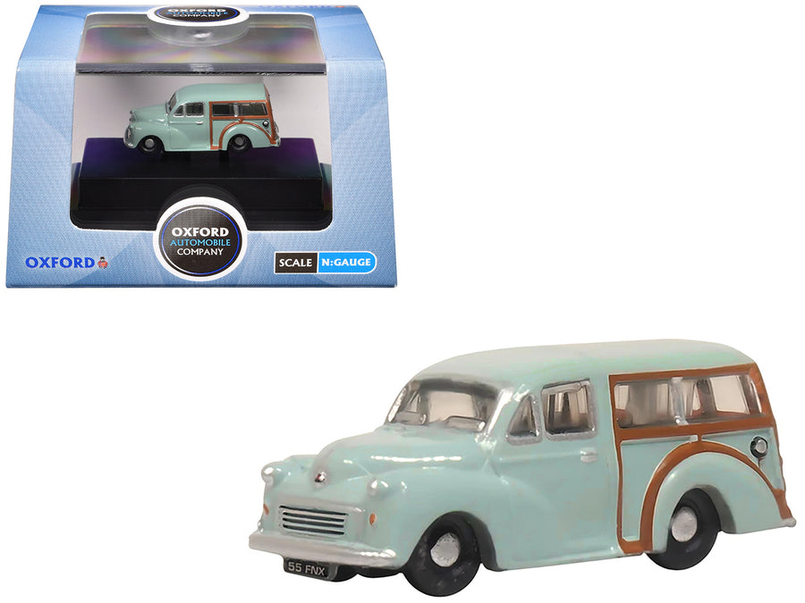 Morris Minor Traveller Smoke Gray 1/148 (N) Scale Diecast Model Car by Oxford Diecast