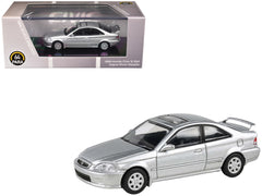 1999 Honda Civic Si EM1 Vogue Silver Metallic with Sunroof 1/64 Diecast Model Car by Paragon Models