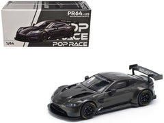 Aston Martin GT3 Carbon Edition 1/64 Diecast Model Car by Pop Race