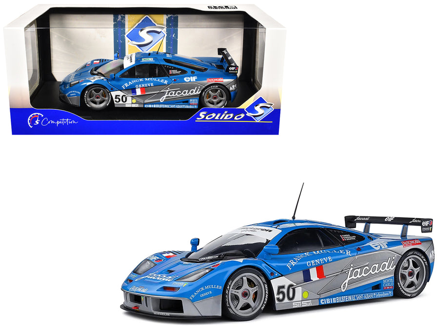 McLaren F1 GTR Short Tail #50 Fabien Giroix - Jean-Denis Deletraz - Olivier Grouillard "Giroix Racing Team" "24 Hours of Le Mans" (1995) "Competition" Series 1/18 Diecast Model Car by Solido