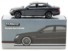 Mercedes-Benz S 65 AMG Tectite Gray Metallic "Global64" Series 1/64 Diecast Model by Tarmac Works