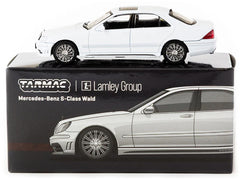 Mercedes-Benz S-Class Wald "Lamley Special Edition" Alabaster White "Global64" Series 1/64 Diecast Model by Tarmac Works