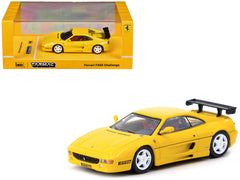 Ferrari F355 Challenge Yellow "Road64" Series 1/64 Diecast Model Car by Tarmac Works