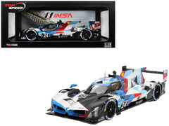 BMW M Hybrid V8 GTP #24 Philipp Eng - Augusto Farfus - Jesse Krohn - Dries Vanthoor "BMW M Team RLL" "24 Hours of Daytona" (2024) 1/18 Model Car by Top Speed