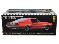 Skill 2 Model Kit 1967 Ford Mustang Shelby GT350 Black 1/25 Scale Model by AMT